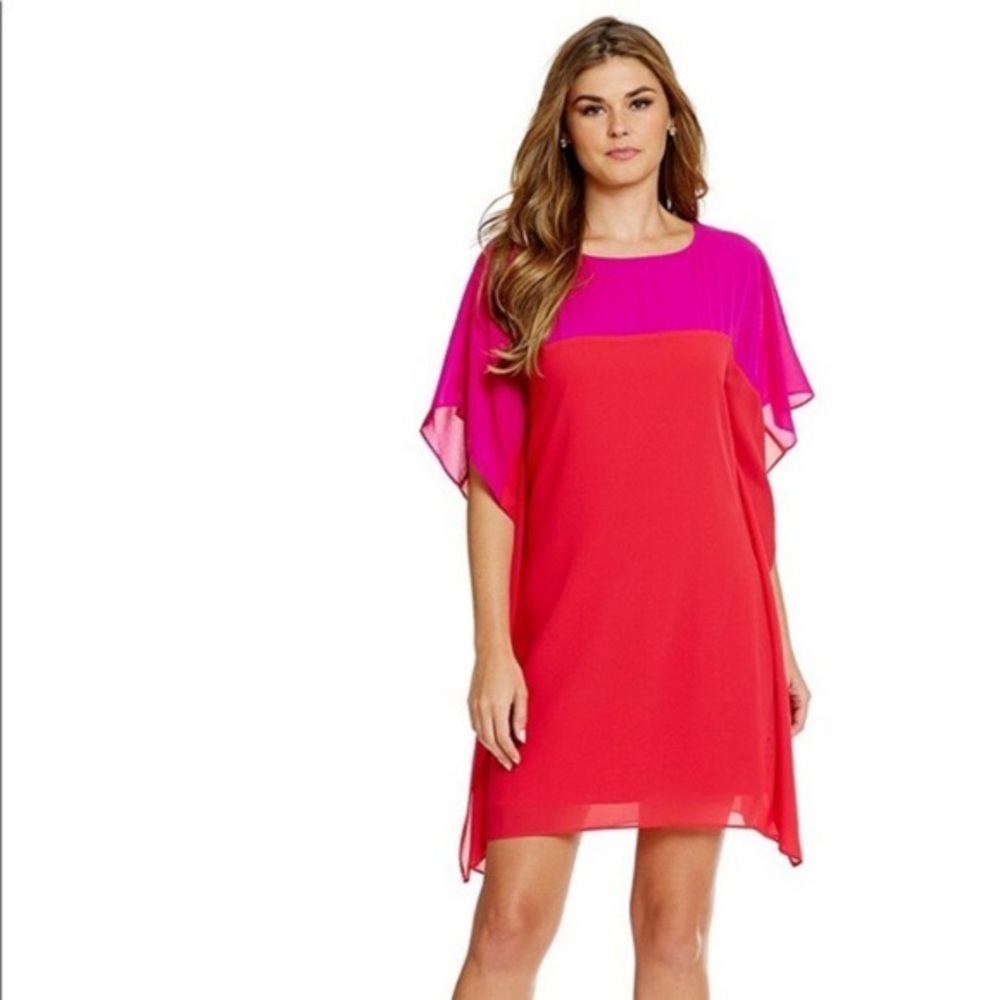 NWT Gorgeous flowy Belle Badgley Mischka dress